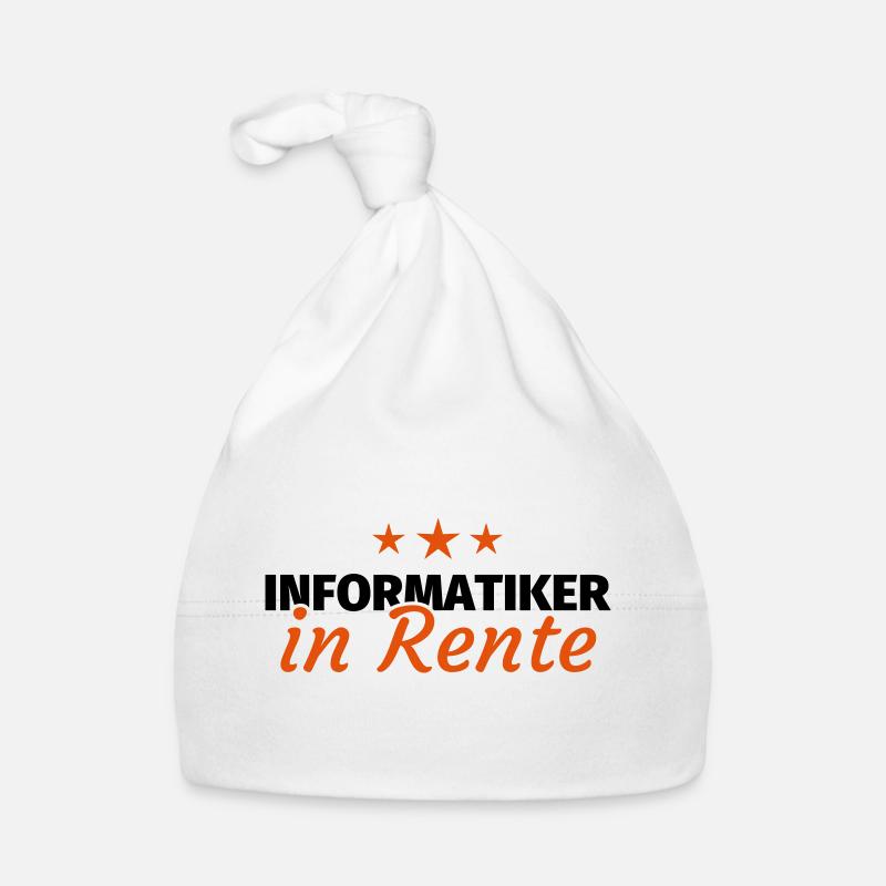 Informatiker Rente Baby Bio-Mütze
