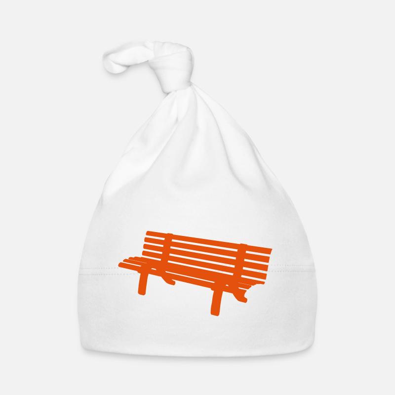 Banque cadeau idée confortable bois stable - Bonnet bio Bébé - blanc