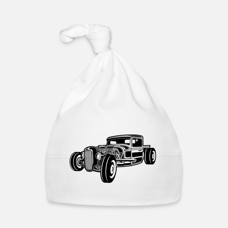 Hot Rod / Roue Rod 06_schwarz Bonnet bio Bébé