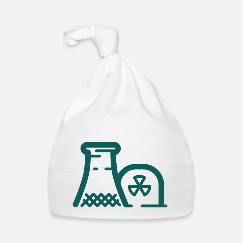 Nuclear power station Organic Baby Cap