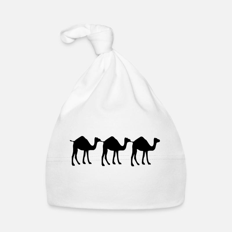 3 Kamel Baby Bio-Mütze