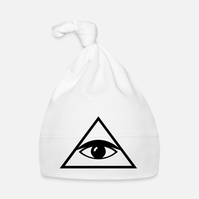 Illuminati Auge Geschenk Idee Baby Bio-Mütze