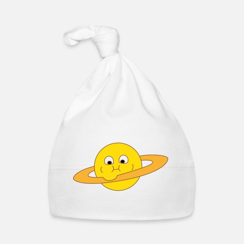 Dicker Saturn Baby Bio-Mütze