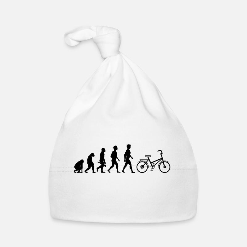 vélo VTT vélo rennrad3 - Bonnet bio Bébé - blanc