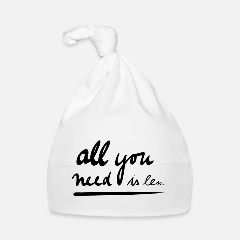 All you need is less Baby Bio-Mütze