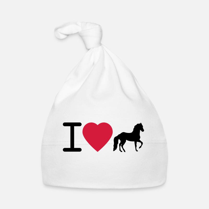 J'aime les chevaux Bonnet bio Bébé