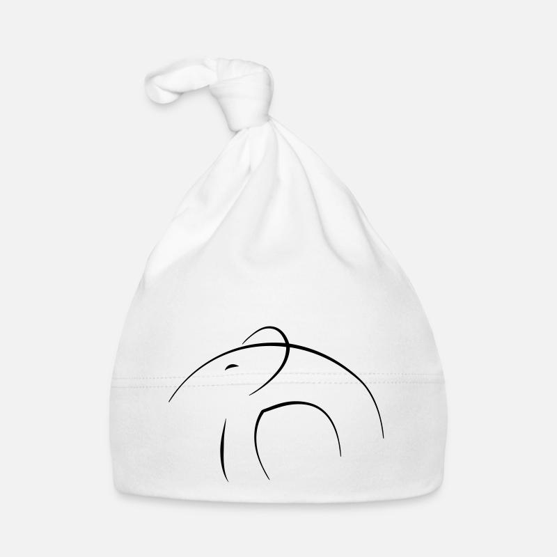Elefant Baby Bio-Mütze
