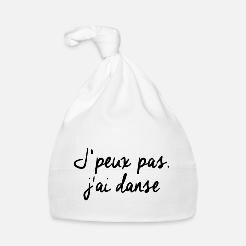 J'peux pas j'ai danse Bonnet bio Bébé