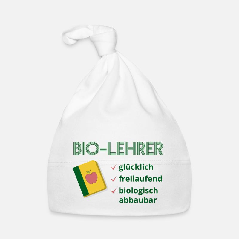 Biolehrer T-Shirt Lehrer Bio Lehrer Baby Bio-Mütze
