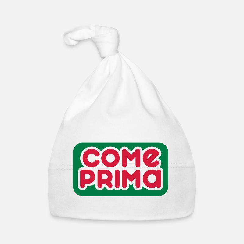 Come Prima - Customizable Organic Baby Cap
