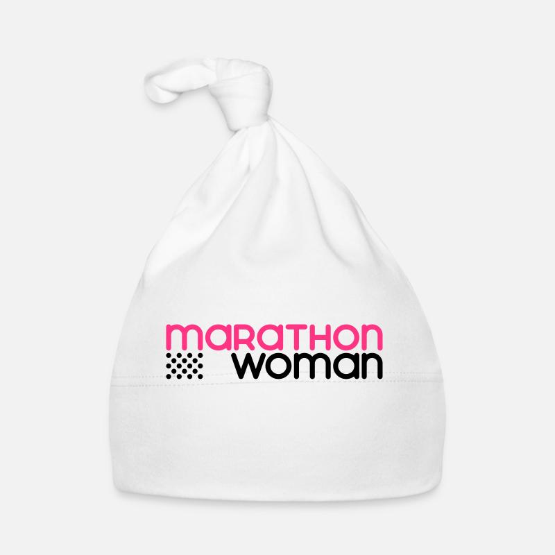 Marathon Woman - Anpassbare Baby Bio-Mütze