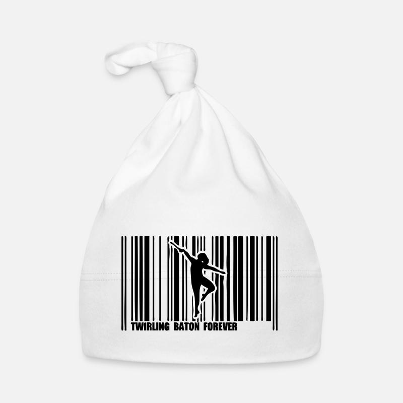 Barcode-Tänzer wirbelnden baton1 Baby Bio-Mütze