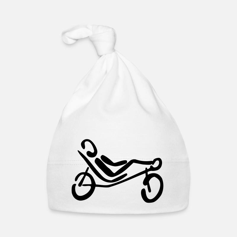 Couchée de bicyclette Bonnet bio Bébé