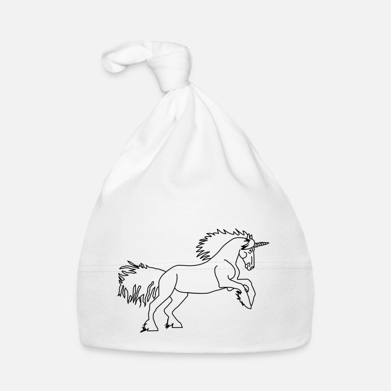 DAS Einhorn Baby Bio-Mütze