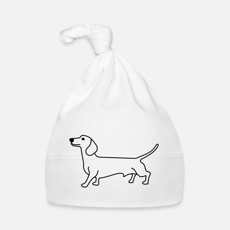 dackel Baby Bio-Mütze