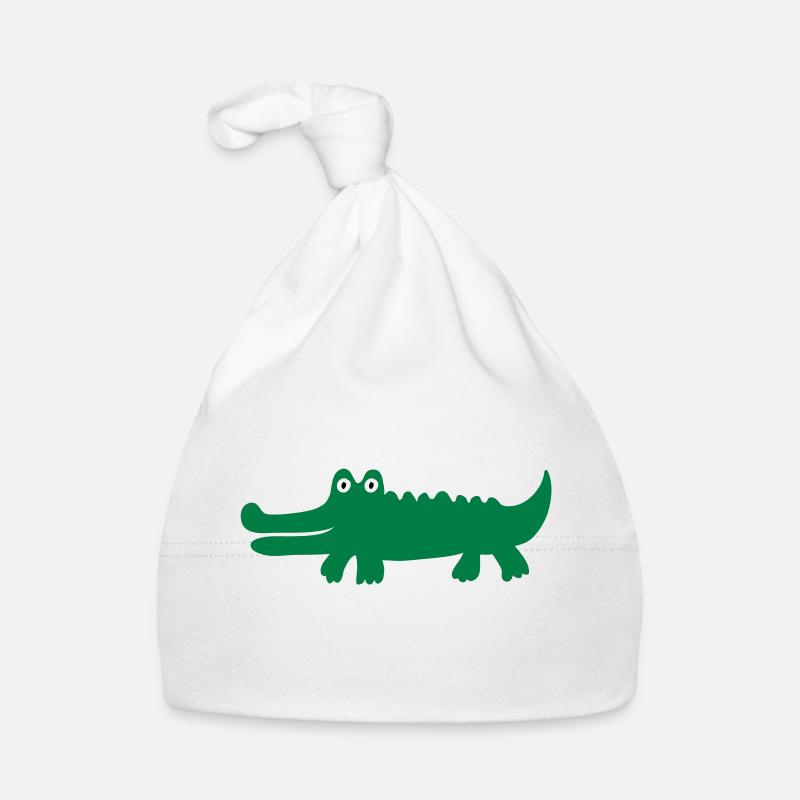Krokodil Baby Bio-Mütze