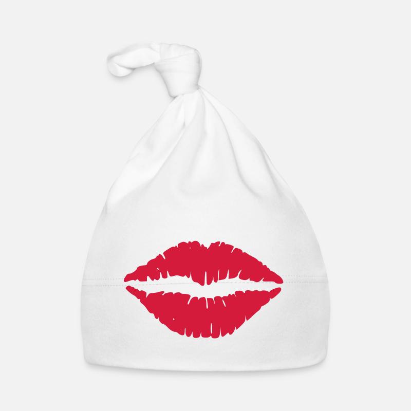 Lips Organic Baby Cap