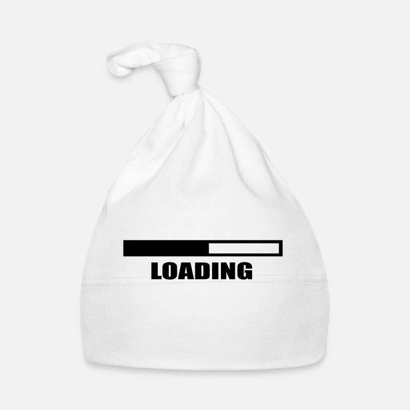 loading - Bonnet bio Bébé - blanc