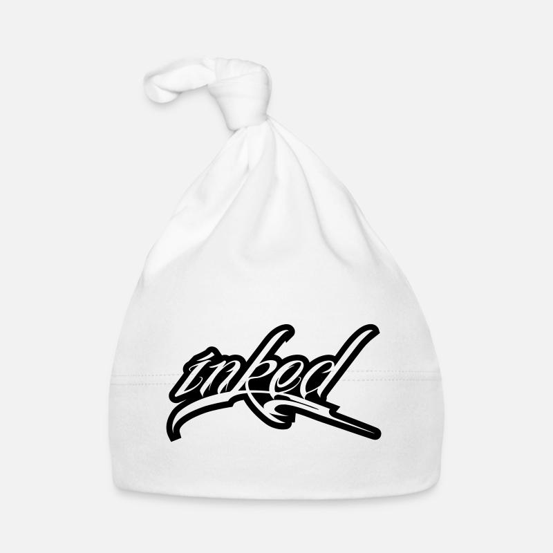 inked - Bonnet bio Bébé - blanc