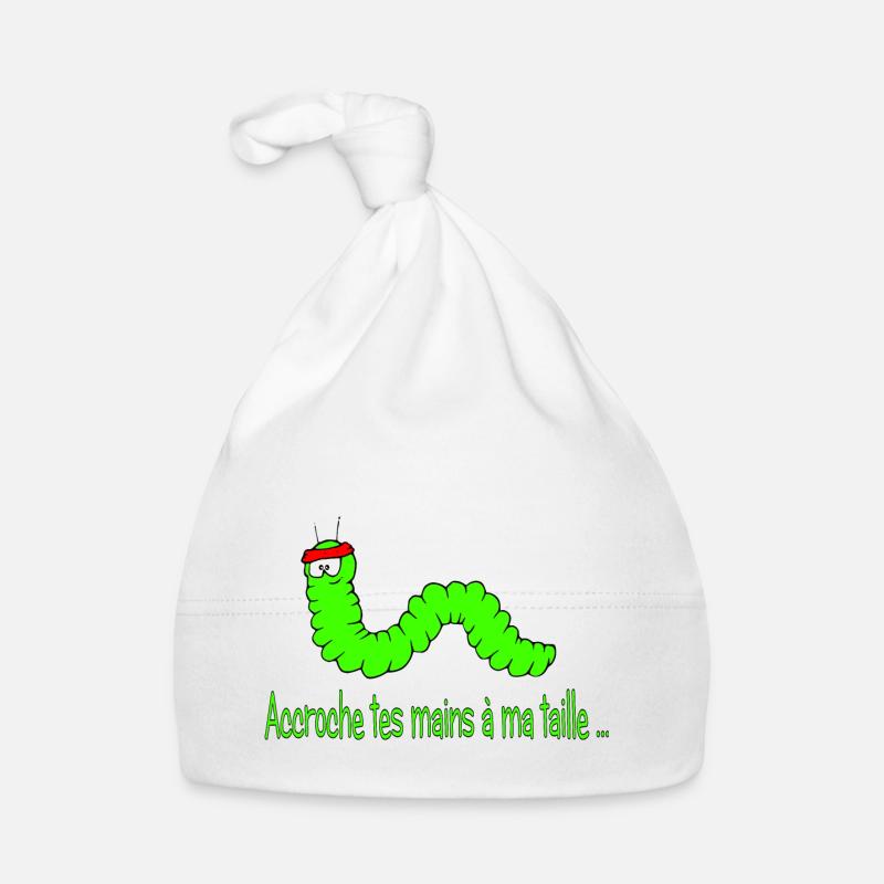 la chenille Bonnet bio Bébé