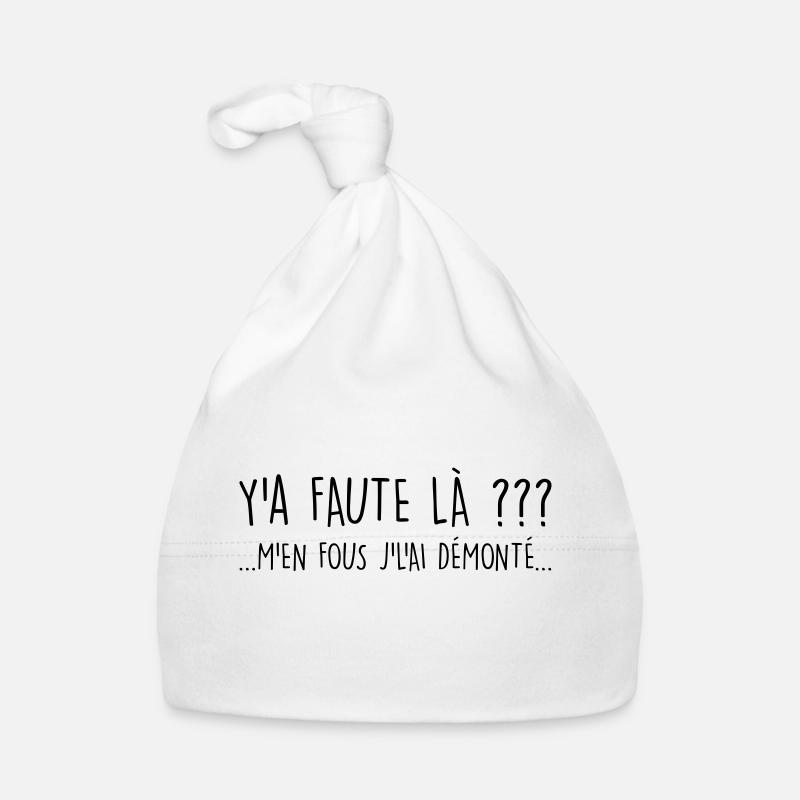 Y a faute ? Bonnet bio Bébé
