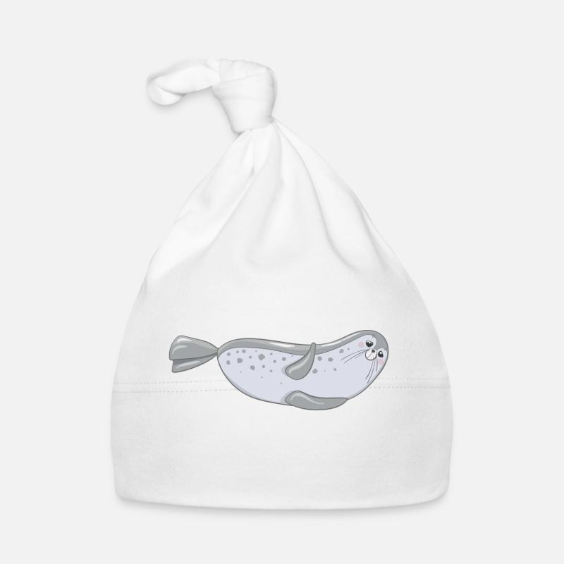 seal Organic Baby Cap