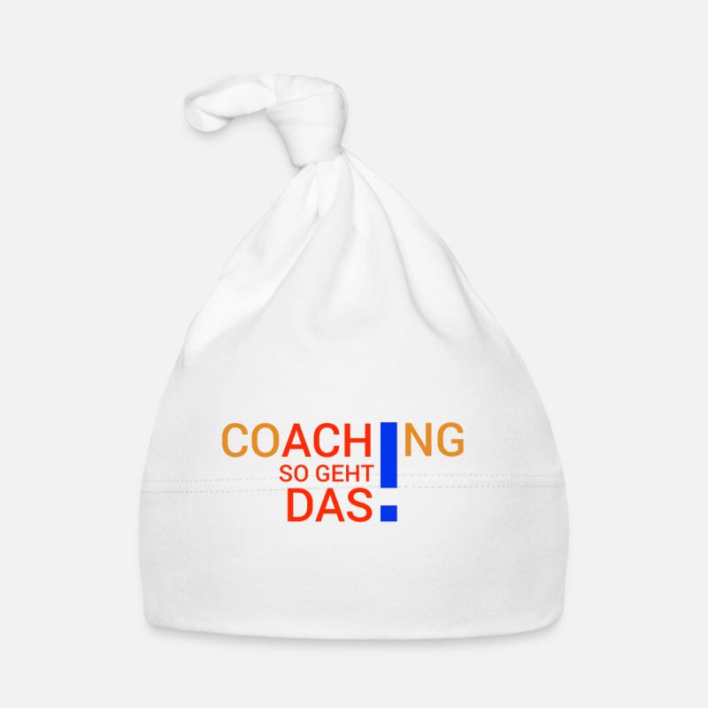 COACHING - Baby Bio-Mütze - Weiß