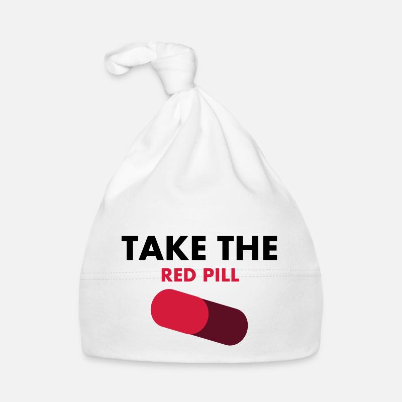 take_the_red_pill Baby Bio-Mütze