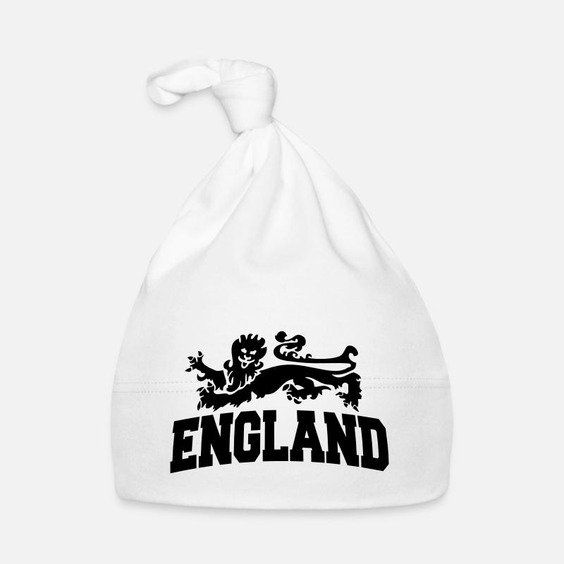 england with lion Organic Baby Cap