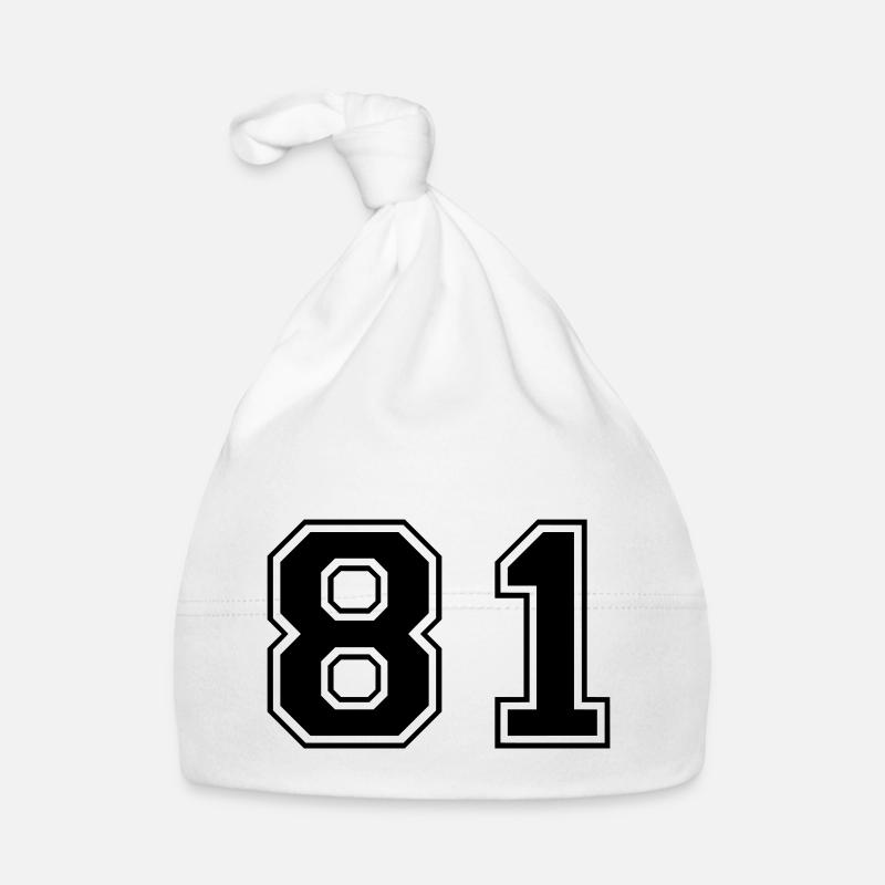 81 - Baby Bio-Mütze - Weiß