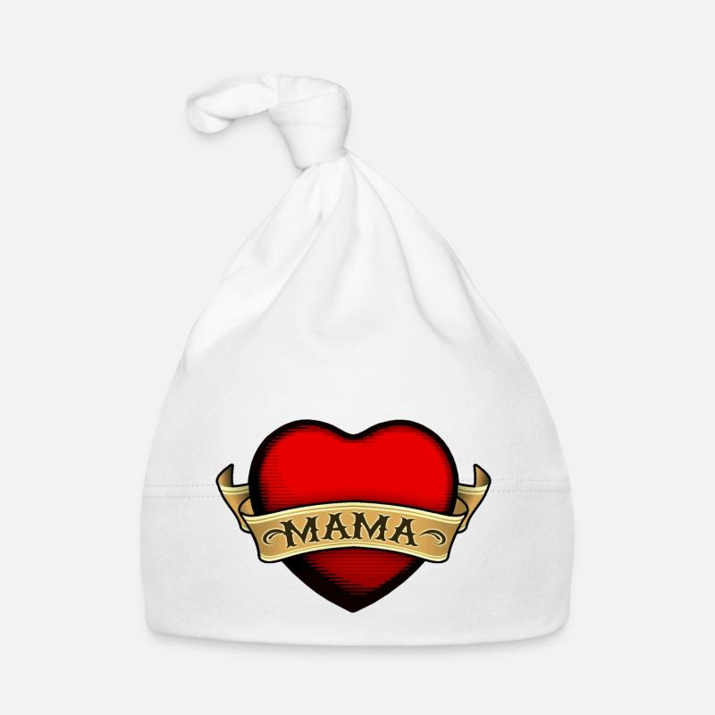 design mama mom mutter Baby Bio-Mütze