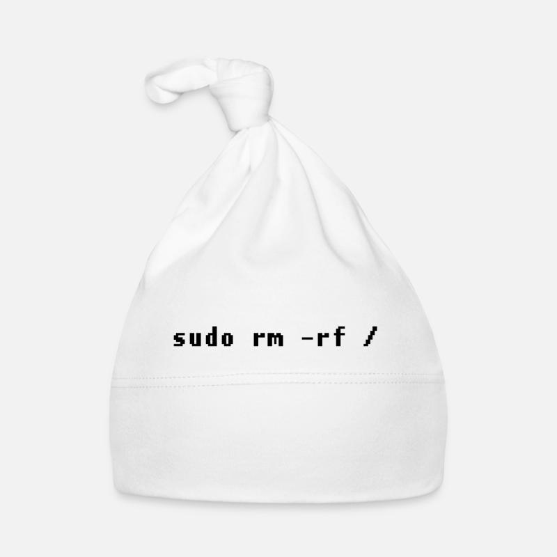 Lustiges Linux Admin Design Baby Bio-Mütze