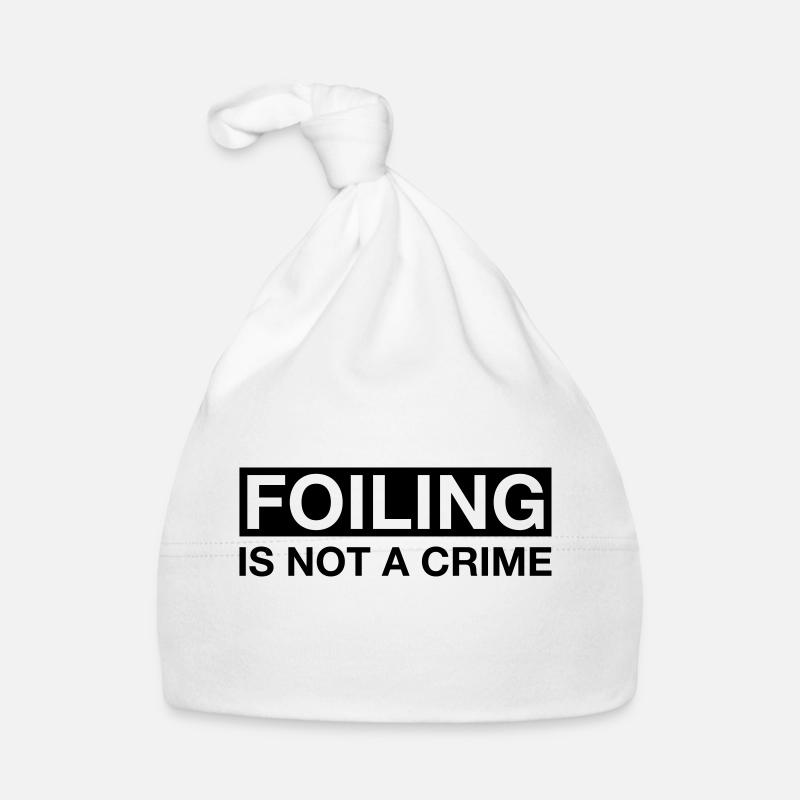 Foiling is not a Crime Baby Bio-Mütze