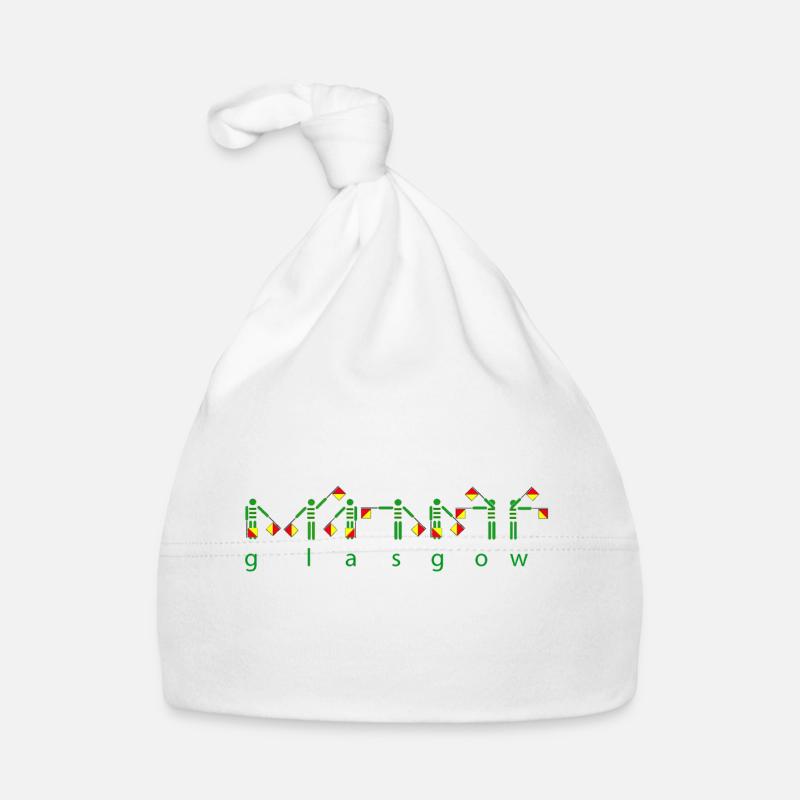 Glasgow Semaphore Organic Baby Cap