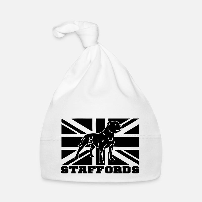 staffords flag3 - Bonnet bio Bébé - blanc