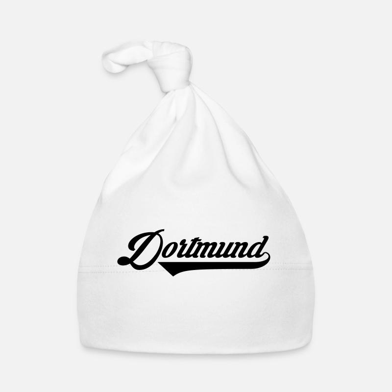 Dortmund Swash - Baby Bio-Mütze - Weiß