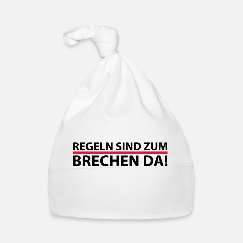 Rules are for breaking because Organic Baby Cap