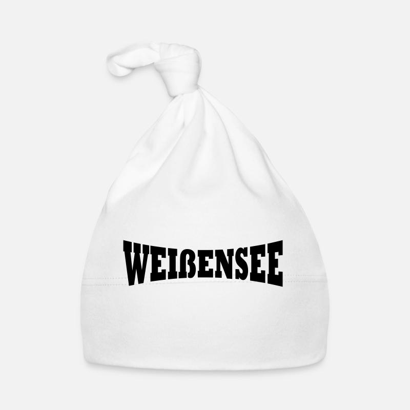 Weissensee lettrage Bonnet bio Bébé