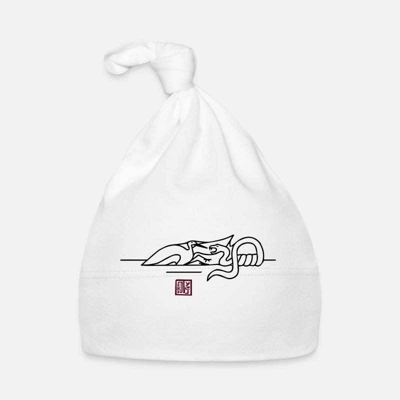 épique WingTsun grue serpent bataille Bonnet bio Bébé