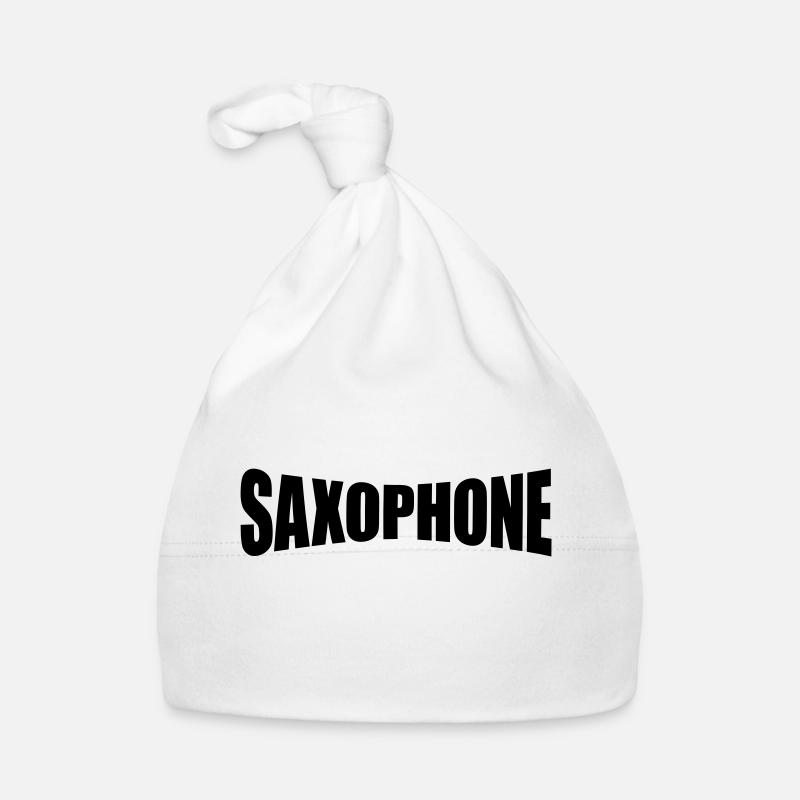 saxophone Organic Baby Cap
