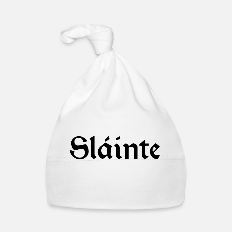Slainte text de Baby Bio-Mütze