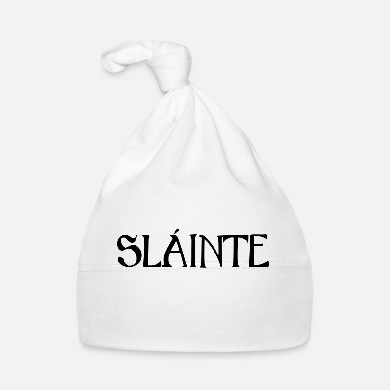 Slainte text de Baby Bio-Mütze