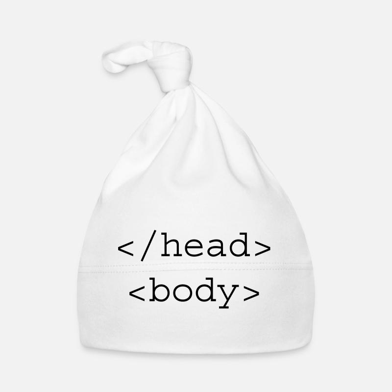 HTML Girl Baby Bio-Mütze