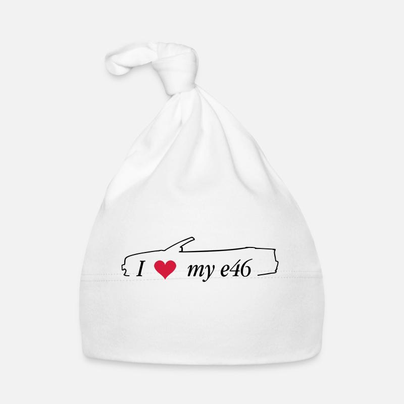 I Love my e46 Cabrio Baby Bio-Mütze