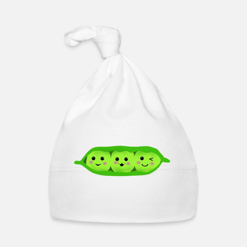 three pea in a pod Baby Bio-Mütze