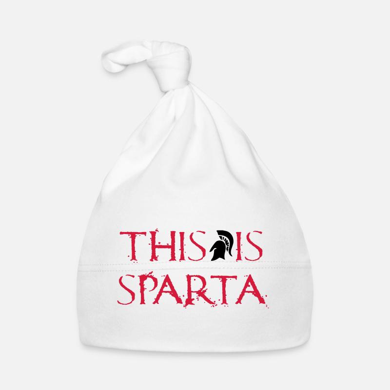 This is Sparta Baby Bio-Mütze