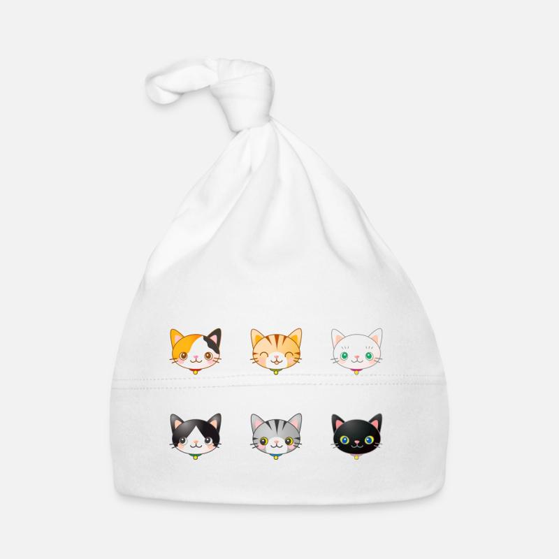 cats Organic Baby Cap