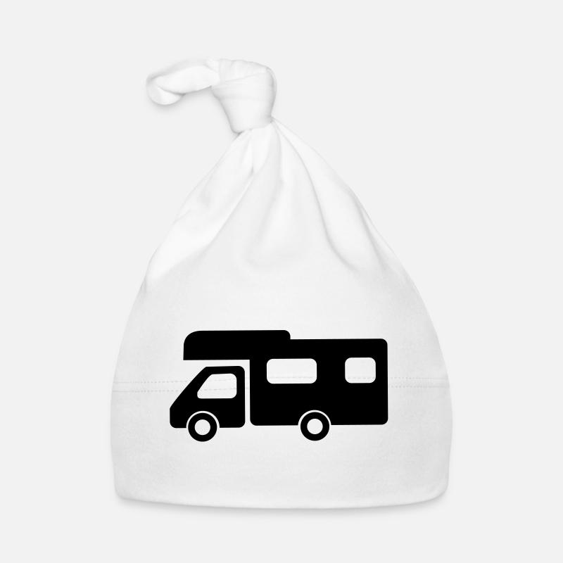 autocamper Babyhue af økologisk bomuld