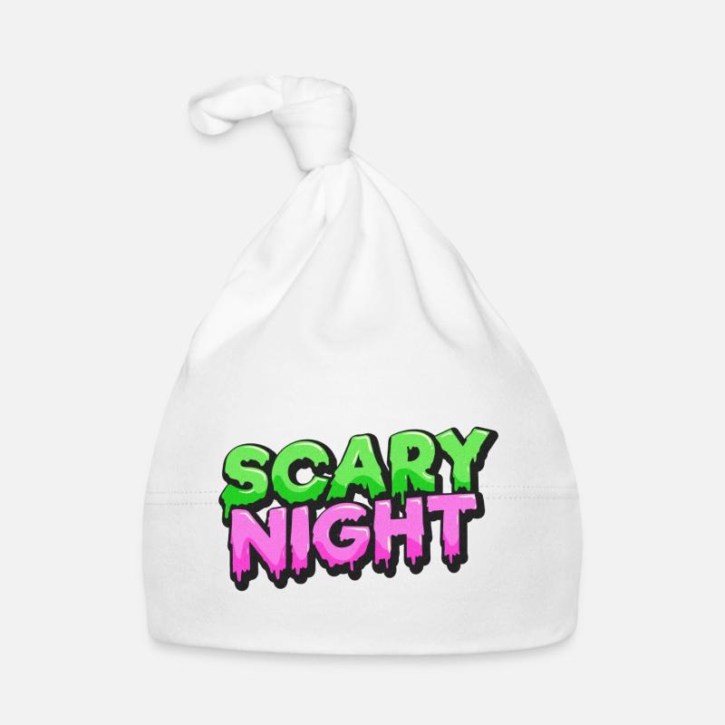 Scary Night Baby Bio-Mütze