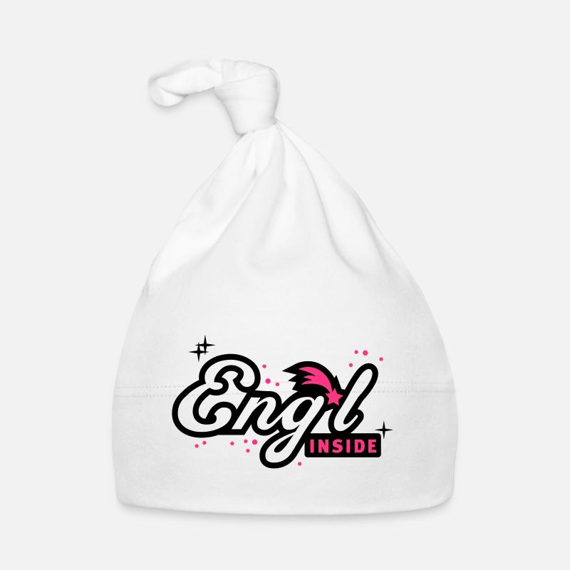 Angel inside 2C - Xmas - Christmas Organic Baby Cap